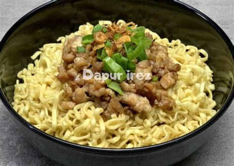 Resep Mie Yamin Asin Oleh Dapur Irez Cookpad