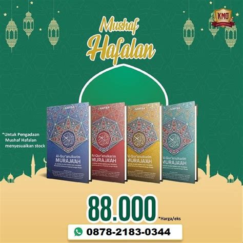 Sedekah Quran Bersama Penerbit Kmo Indonesia