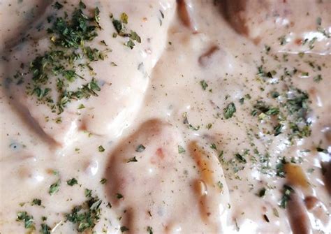 Paupiettes de poulet à la crème et aux champignons de Stef Fanny Cookpad