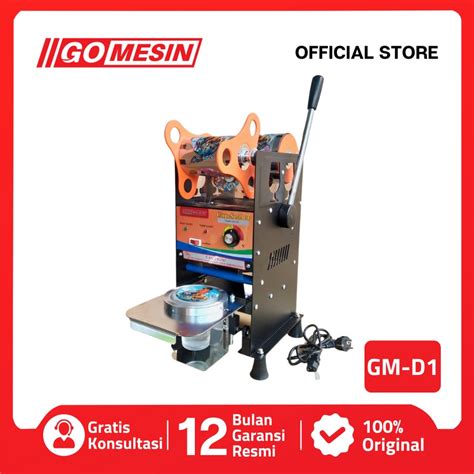 Jual Cup Sealer Gomesin Gm D Mesin Press Gelas Plastik Manual Gm D