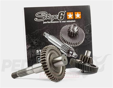 Stage6 Secondary Gear Kit Aerox Pedparts Uk