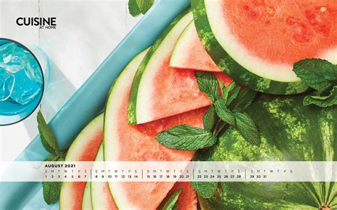 Download August 2021 Calendar Wallpaper