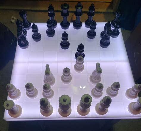 Led Chess Board Rentals Fiesta Time Amusements Llc Silver Spring Md