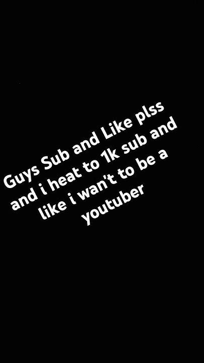 Like And Sub Youtube