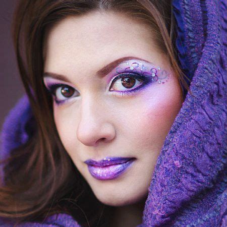 Violet Eye Makeup in Lilac Shades | How to make, photos, examples