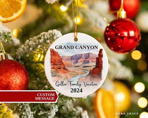 Grand Canyon Vacation Ornament Grand Canyon Ornament Christmas