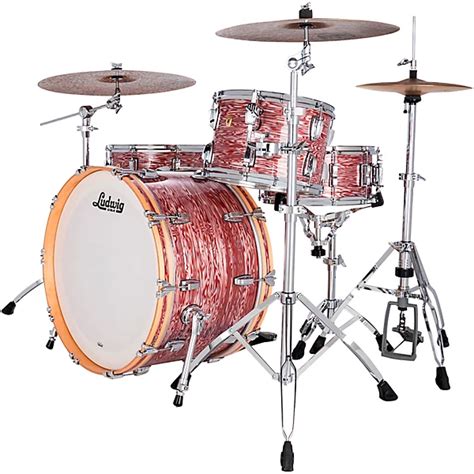 Ludwig Classic Maple 3 Piece Pro Beat Shell Pack With 24 Bass Drum