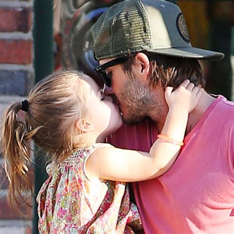 David Beckham Gives His Daughter Harper a Big Kiss—See the Precious Pic ...