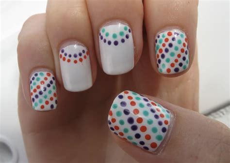 30 Beautiful Dotted Nail Art Designs Examples – SheIdeas