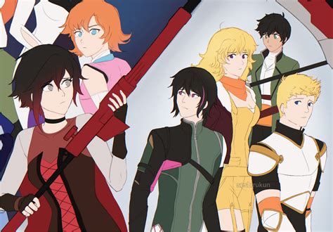 RWBY V8 Poster Snippet by Seshirukun on DeviantArt