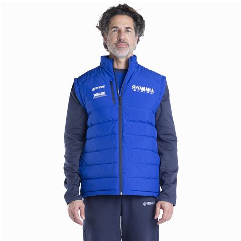 Paddock Blue Mens Hybrid Jacket Clothing Merchandise Yamaha Motor