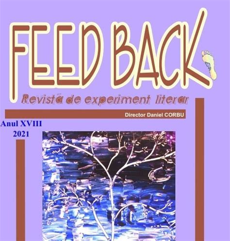 ARHIVE LITERARE Revista Feed Back nr 1 4 2021 Revistă de