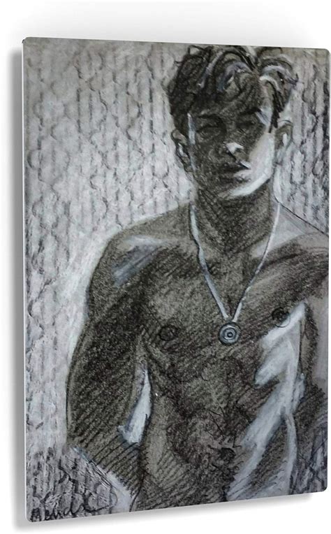 Amazon Smile Art Design Topless Twink By Kenney Mencher Metal