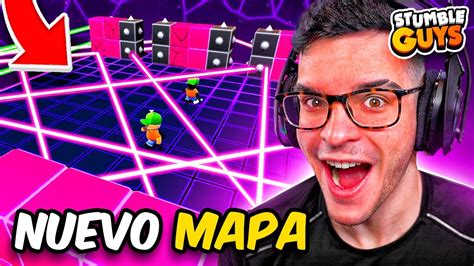 Evento Laser Dash Mapa Bugueado En Stumble Guys Youtube