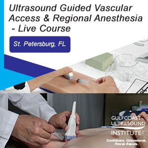 Ultrasound Guided Vascular Access Regional Anesthesia