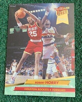 Robert Horry Nba Championships Fleer Ultra Rookie Card