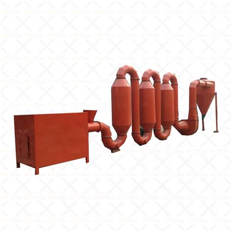 Wood Sawdust Air Flow Dryer Hot Air Piping Drying Machine - Dryer