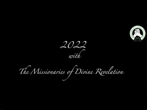 With The Missionaries Of Divine Revelation Youtube