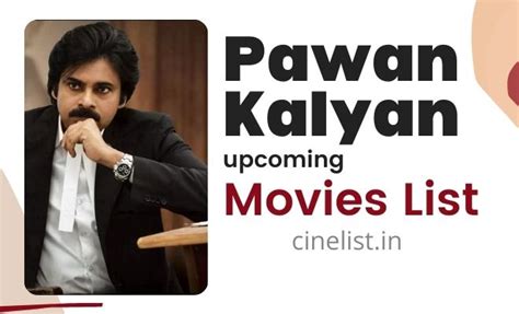 Pawan Kalyan Upcoming Movies List 2021 - CineList