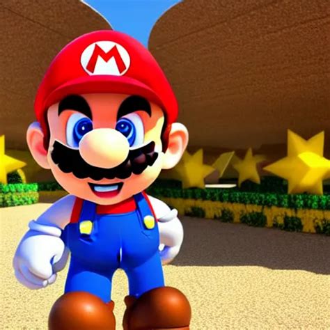 Super Mario As Gigachad Highly Detailed Extremely Stable Diffusion