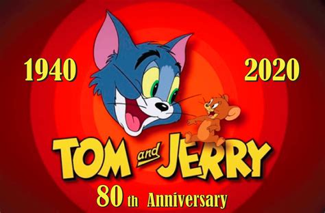 Tom And Jerry 80th Anniversary By Vitsmirnov On Deviantart