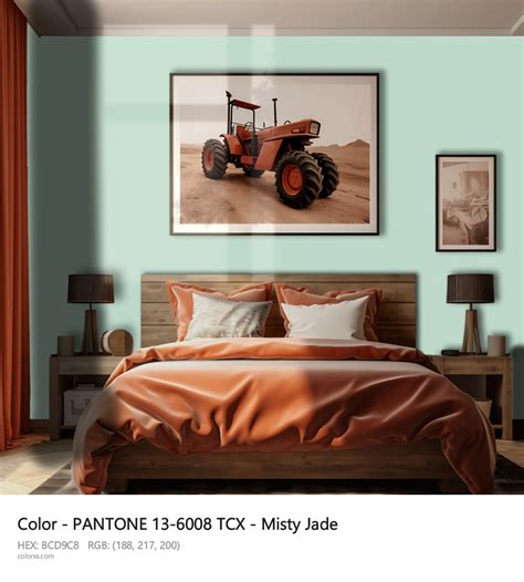 About PANTONE 13 6008 TCX Misty Jade Color Color Codes Similar