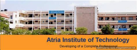 Atria Institute Of Technology Bangalore College Bengaluru Adjacent