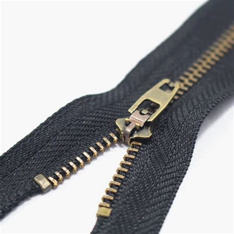 High quality 12cm 3# 20pcs/lot white Metal Zipper for Sewing zip Garment Accessories Jeans ...