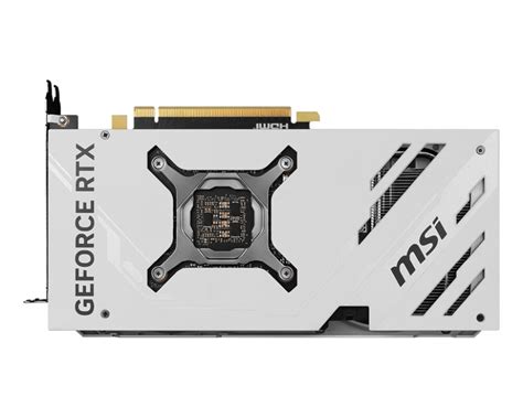 Msi Unveils Geforce Rtx Rtx Ti Ventus X White Graphics Card