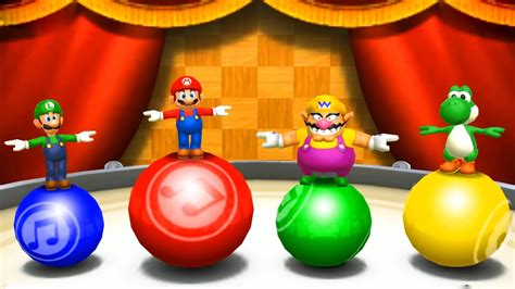 Mario Party Island Tour Minigames Luigi Vs Mario Vs Yoshi Vs Wario