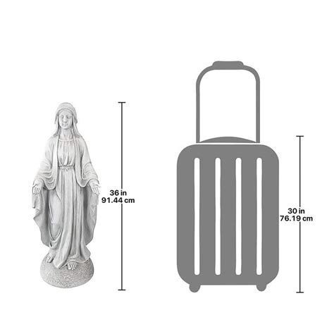 Design Toscano Grand Madonna Of Notre Dame Garden Statue Michaels In