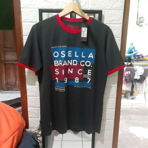 Jual Osella Kaos Lengan Pendek 100 Original Shopee Indonesia