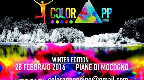 COLOR APPennino La Prima Corsa Sulla Neve Alle Piane Di Mocogno Eventi