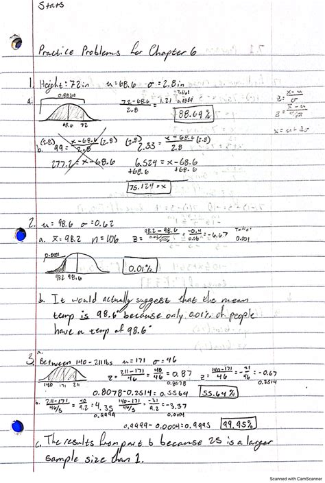 Chapter 6 Statistics - MATH 2020 - Studocu