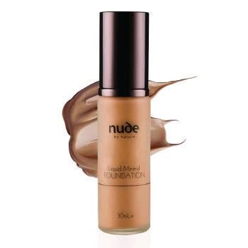 Nude By Nature Liquid Mineral Foundation Dark 30ml Amcal Pharmacies