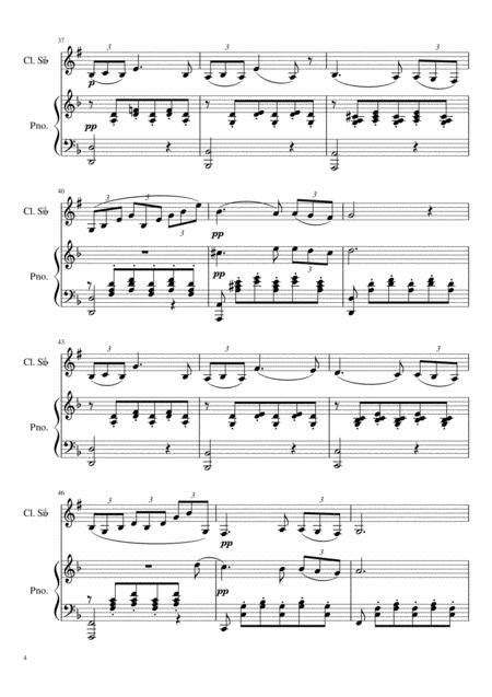 Franz Schubert Stndchen Serenade D 957 For Clarinet And Piano Sheet