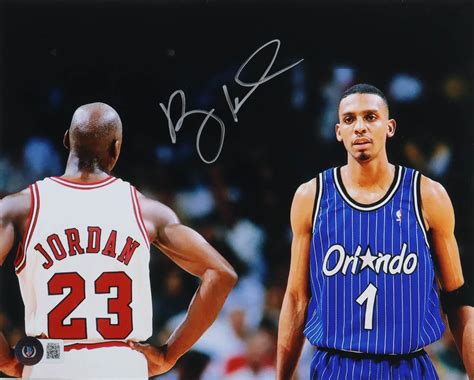 Penny Hardaway Signed Magic 8x10 Photo Beckett Pristine Auction