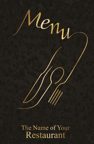 Restaurant menu cover page free vector download (8,840 Free vector) for ...