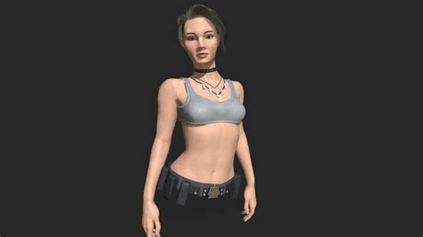 Character Creation Cyber Girl 3d Model By Mizuchix [b875ceb] Sketchfab