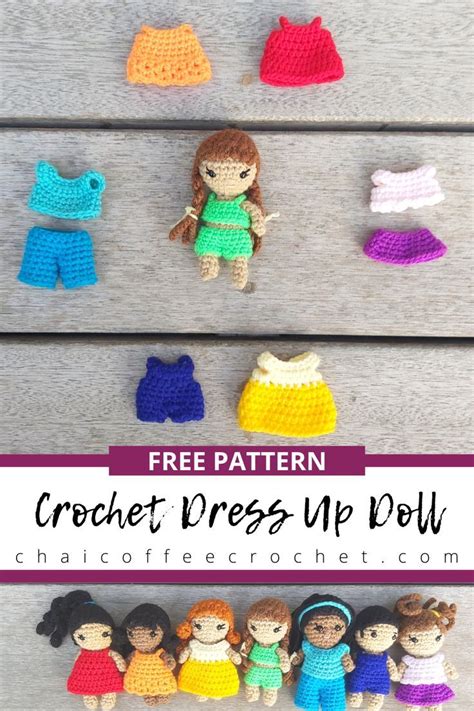 Crochet doll clothes patterns – Artofit