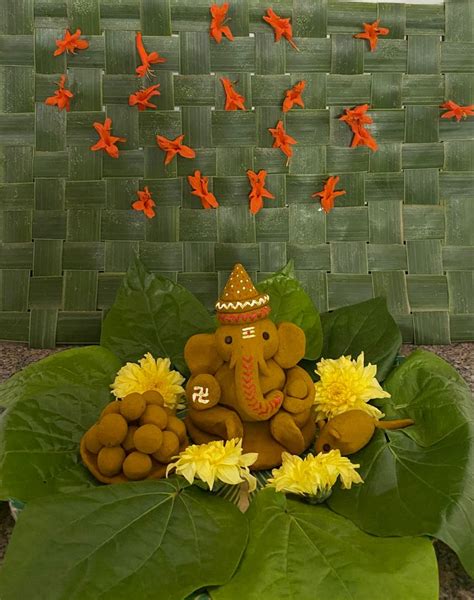 Eco Friendly Turmeric Ganesha Idol How To Make Ganesh Idol At Home