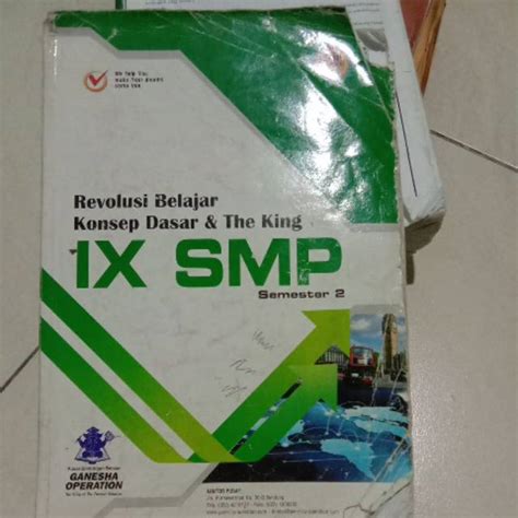 Jual Buku Ganesha Operation Revolusi Belajar Konsep Dasar And The King Ix