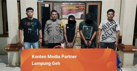 Pencuri Di Lampung Tengah Ditangkap Todong Korban Pakai Pistol