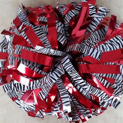 Buy 1piece Cheerleader Pom Poms 6 Baton Handle