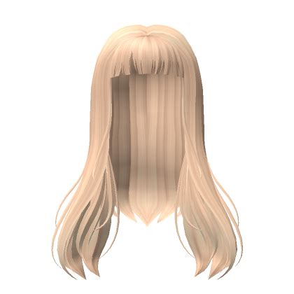 Lush Straight Hair In Blonde S Code Price RblxTrade