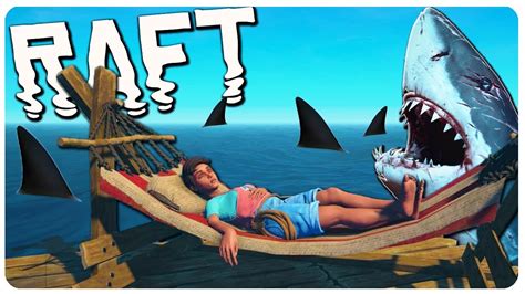 Raft Multiplayer Building Update Huge Shark Attack Survival Game