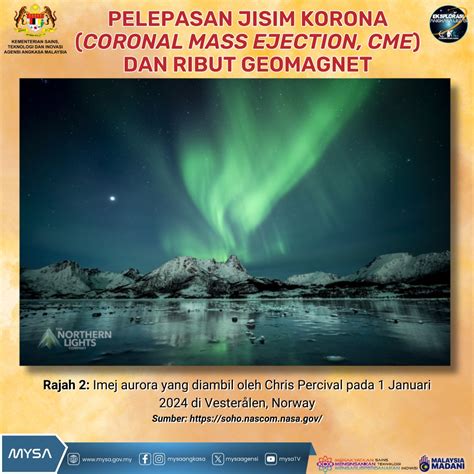 PELEPASAN JISIM KORONA (CORONAL MASS EJECTION, CME) DAN RIBUT GEOMAGNET – Agensi Angkasa ...