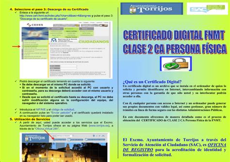 Proceso De Obtenci N Del Certificado Digital