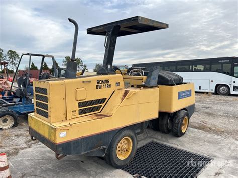 Bomag Bw R H Wheel Compacteur Pneumatique Inoperable Ritchie