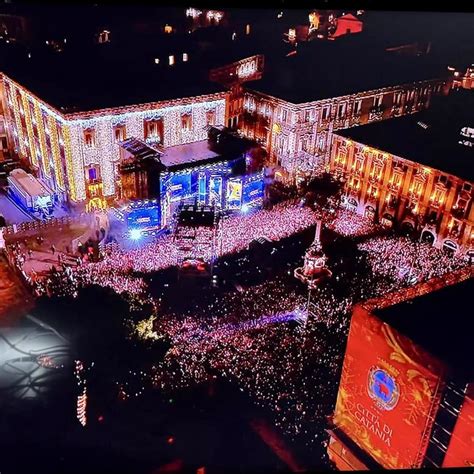 Capodanno Canale A Catania Mila In Piazza E Milioni Alla Tv